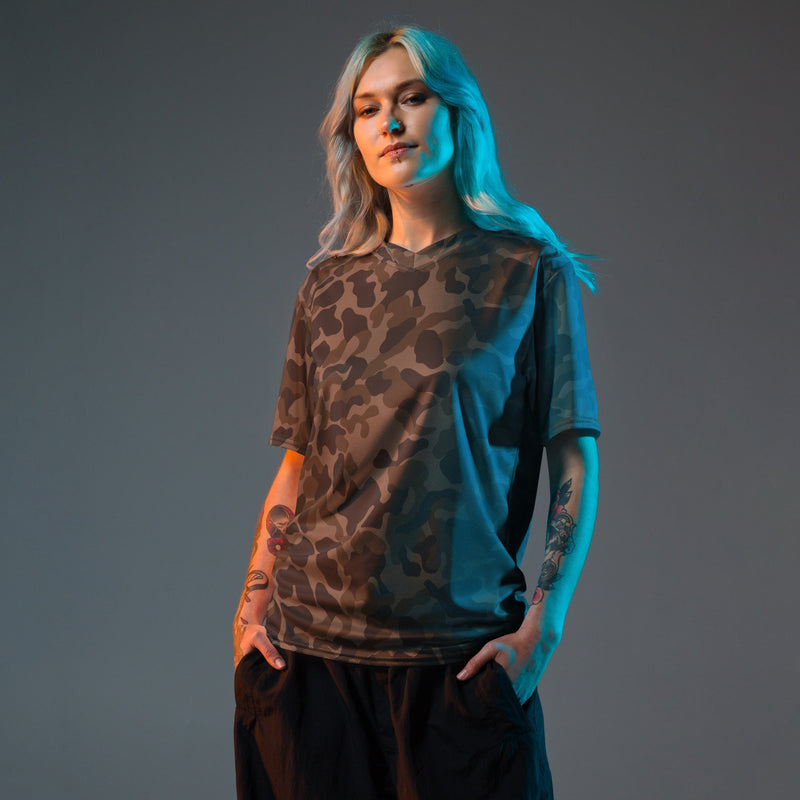 TTsKO Brown Russian CAMO Unisex Sports Jersey