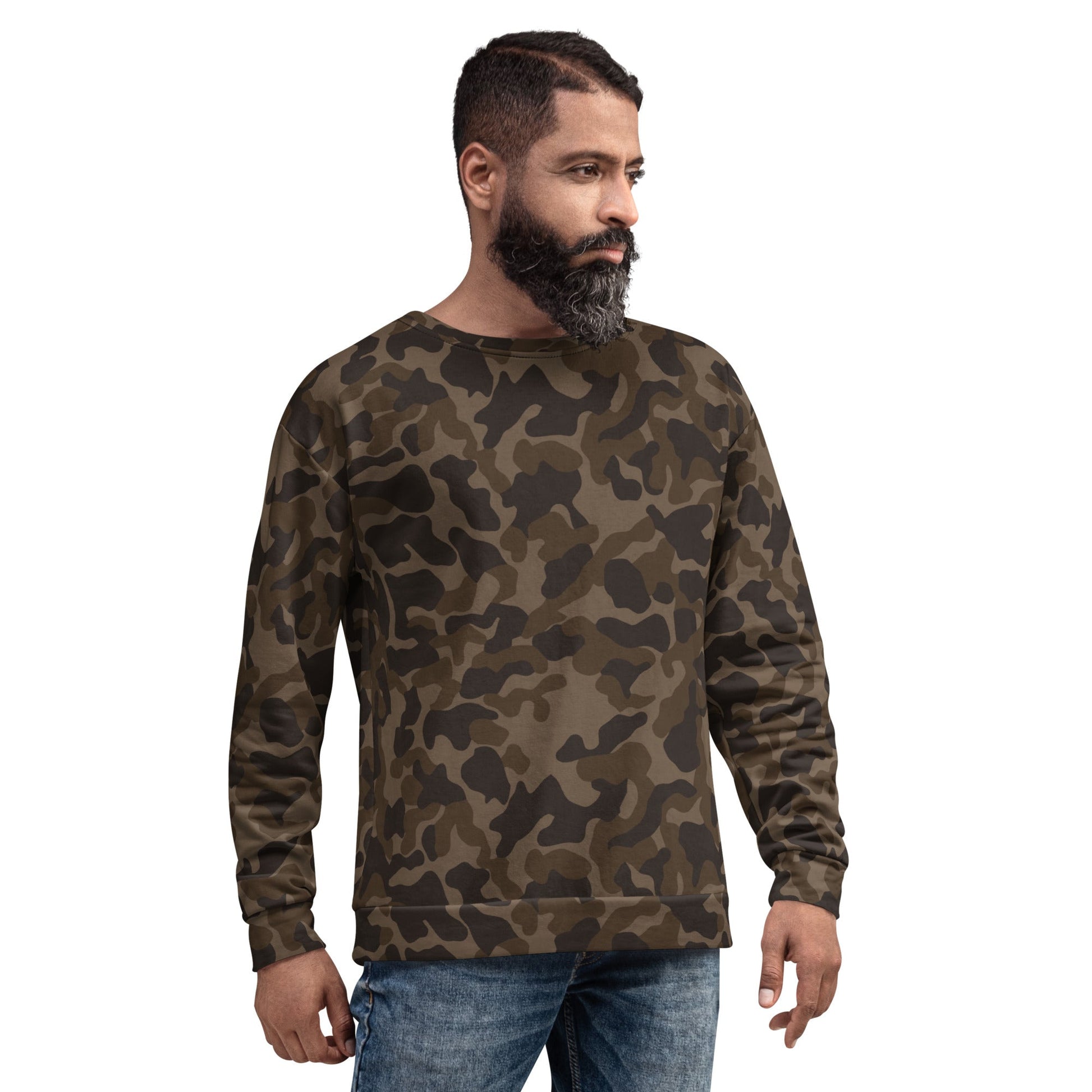 Russian TTsKO Brown CAMO Unisex Sweatshirt - Sweatshirts