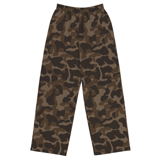TTsKO Brown Russian CAMO Unisex Wide-Leg Leisure Pants - 2XS - Pant