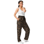 TTsKO Brown Russian CAMO Unisex Wide-Leg Joggers