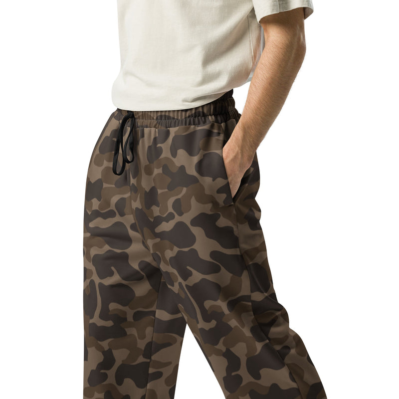 TTsKO Brown Russian CAMO Unisex Wide-Leg Joggers