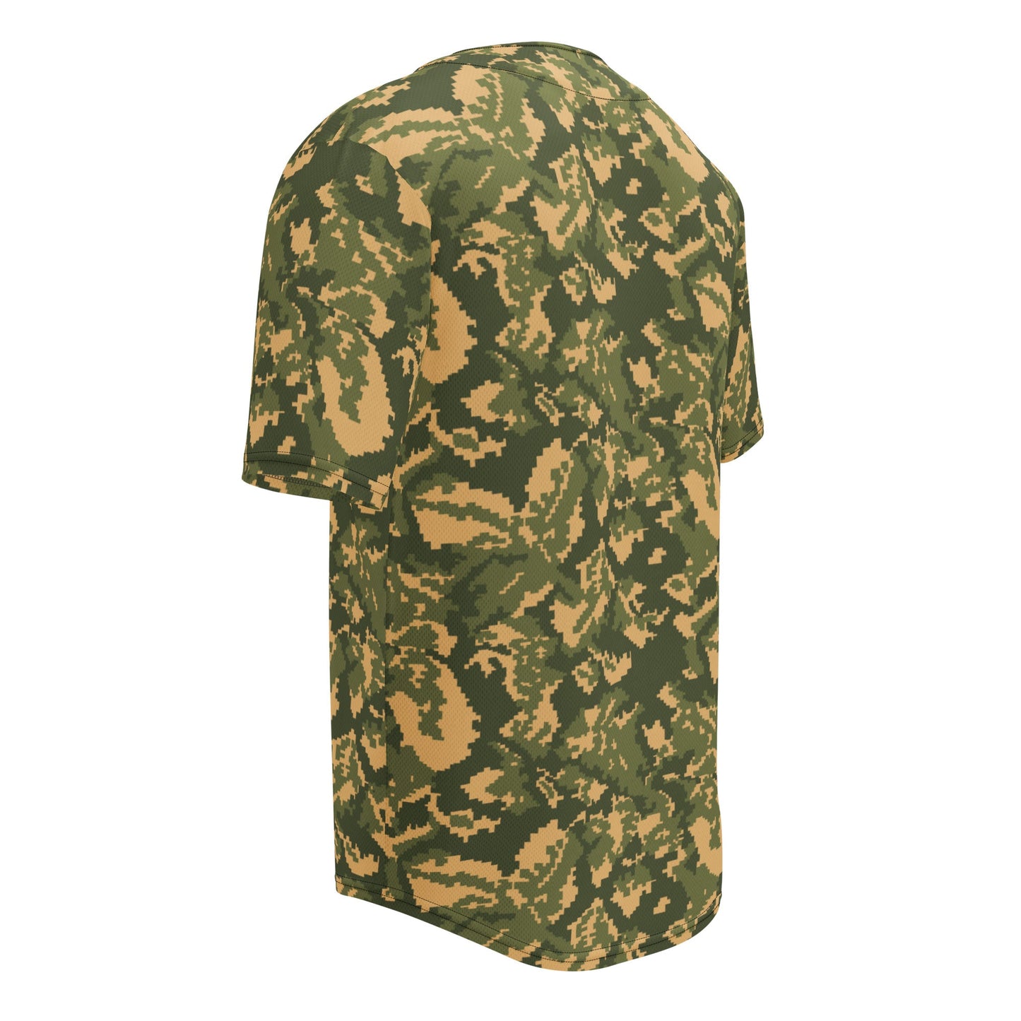 Russian TTsMKK Disruptive Tri Color CAMO baseball jersey - Baseball Jerseys