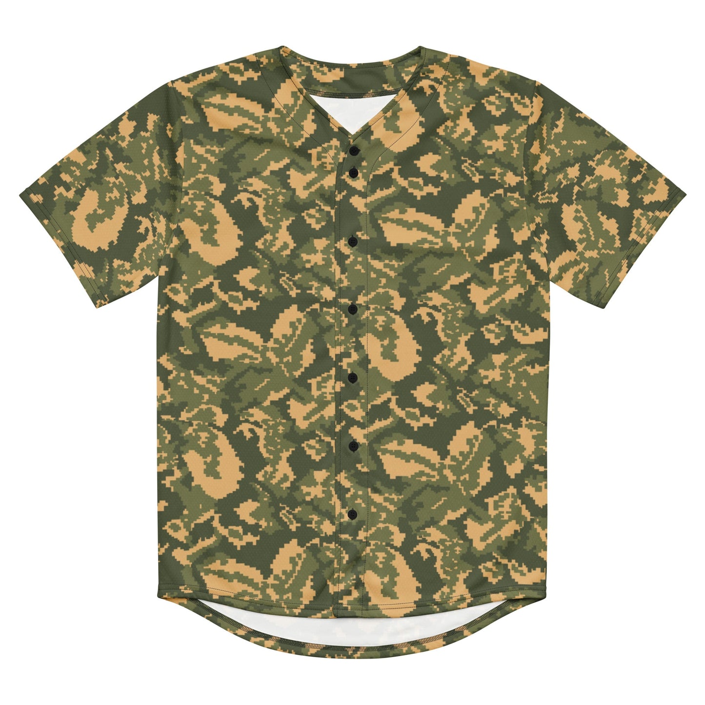 Russian TTsMKK Disruptive Tri Color CAMO baseball jersey - Baseball Jerseys
