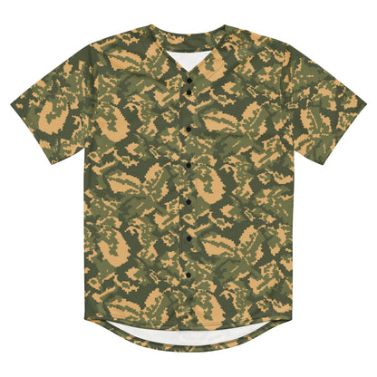 Russian TTsMKK Disruptive Tri Color CAMO baseball jersey - Baseball Jerseys