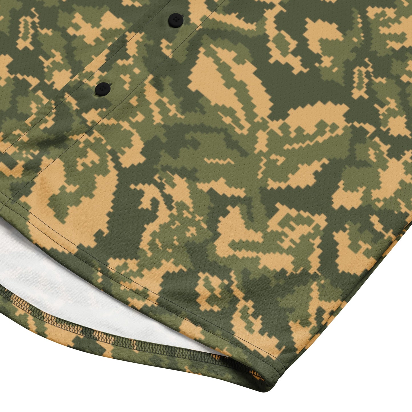 Russian TTsMKK Disruptive Tri Color CAMO baseball jersey - Baseball Jerseys
