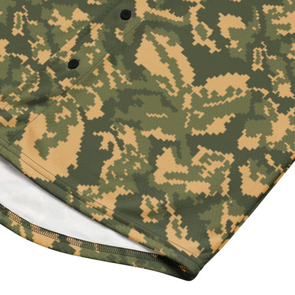 Russian TTsMKK Disruptive Tri Color CAMO baseball jersey - Baseball Jerseys