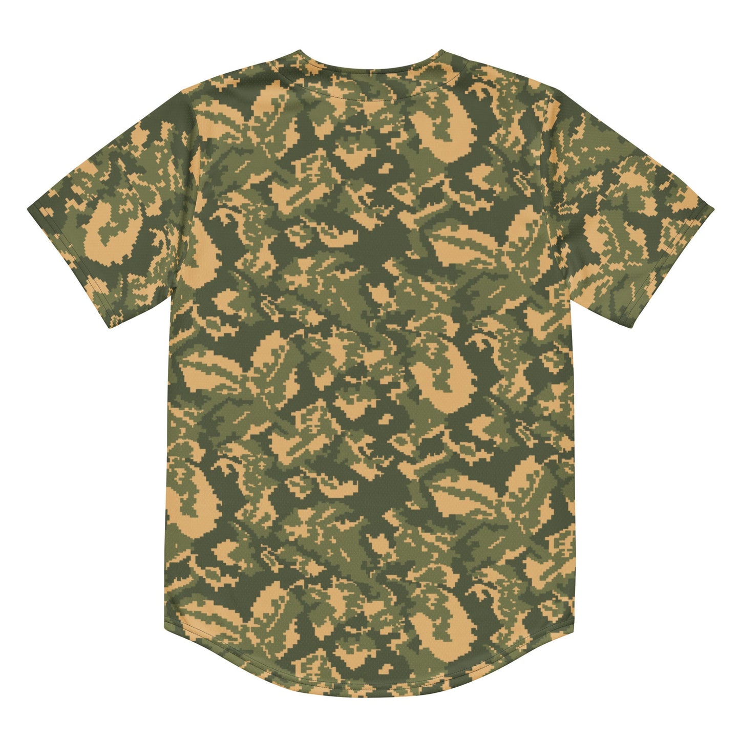 Russian TTsMKK Disruptive Tri Color CAMO baseball jersey - Baseball Jerseys