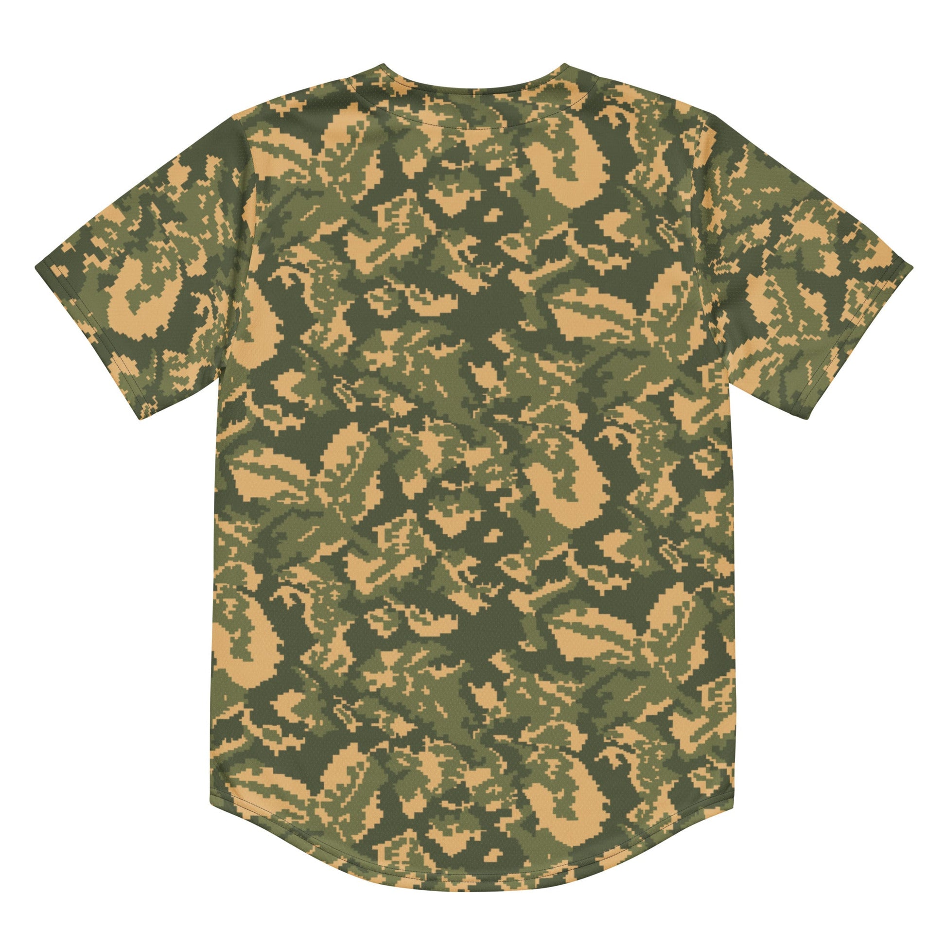 Russian TTsMKK Disruptive Tri Color CAMO baseball jersey - Baseball Jerseys