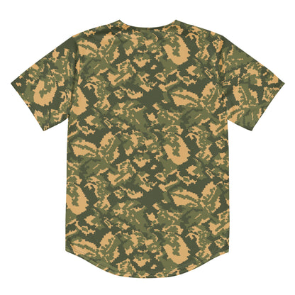 Russian TTsMKK Disruptive Tri Color CAMO baseball jersey - Baseball Jerseys