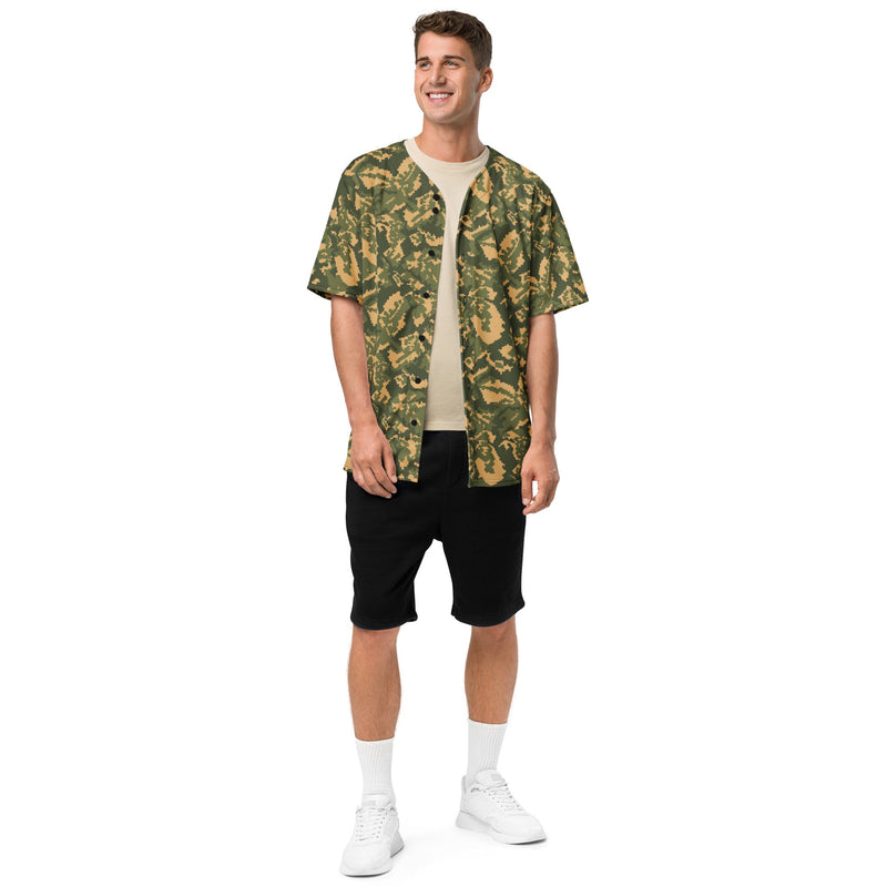 TTsMKK Tri-Color Russian CAMO Unisex Baseball Jersey