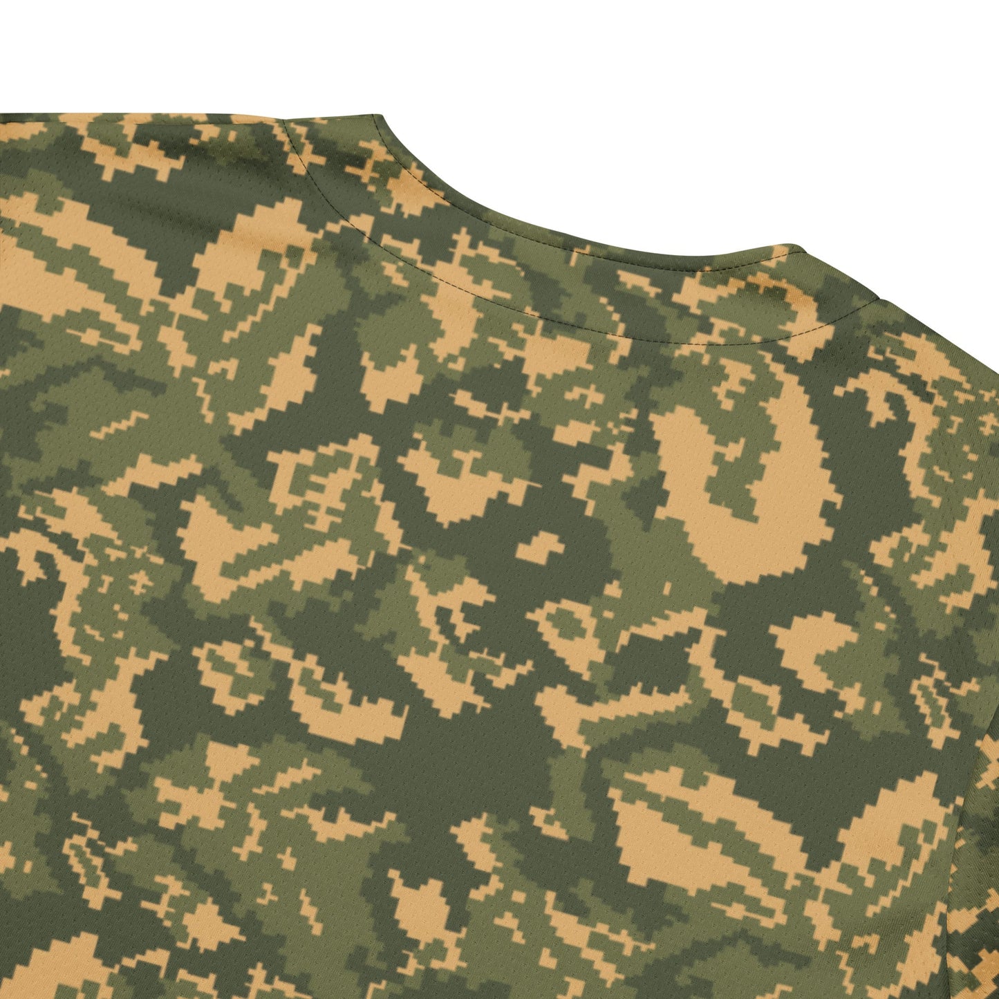 Russian TTsMKK Disruptive Tri Color CAMO baseball jersey - Baseball Jerseys