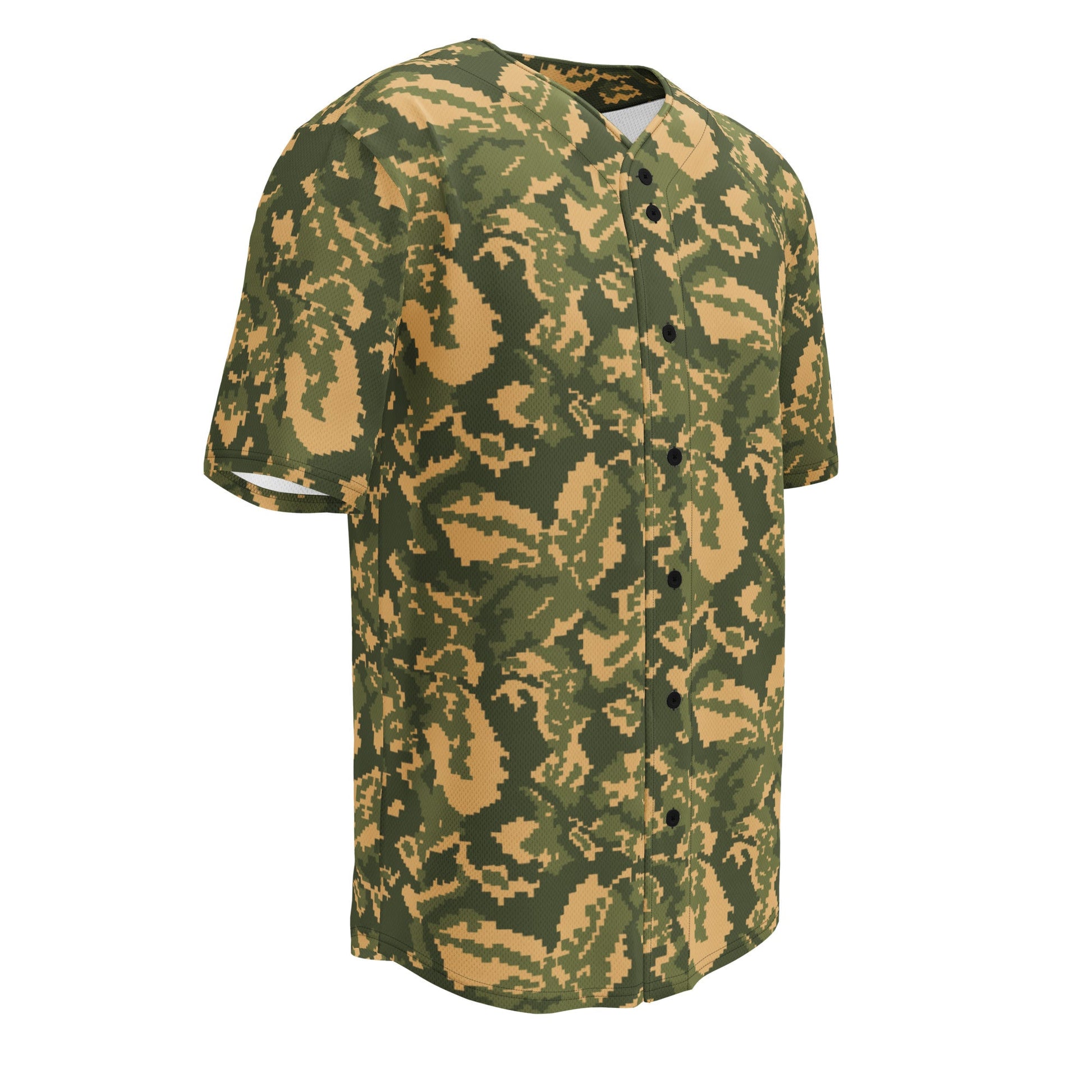 Russian TTsMKK Disruptive Tri Color CAMO baseball jersey - Baseball Jerseys