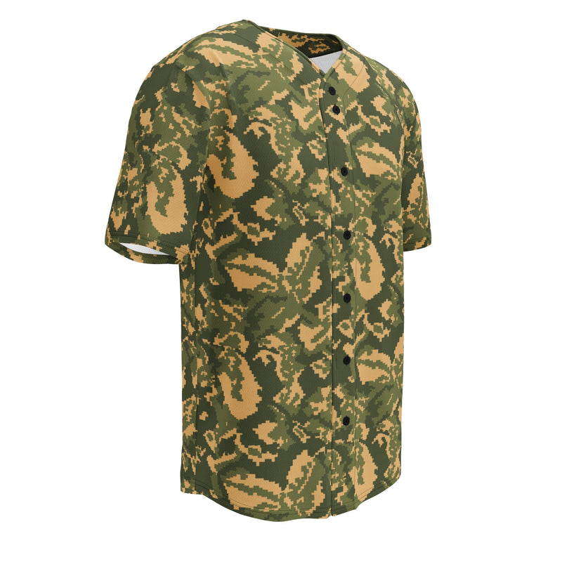 TTsMKK Tri-Color Russian CAMO Unisex Baseball Jersey