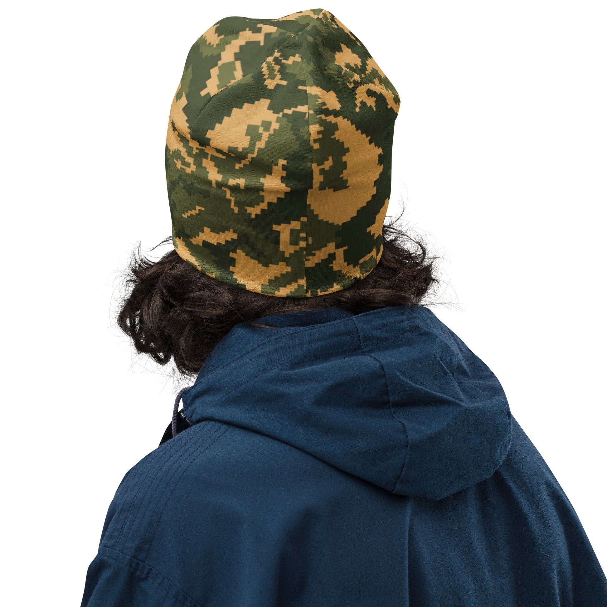 Russian TTsMKK Disruptive Tri Color CAMO Beanie - Beanies