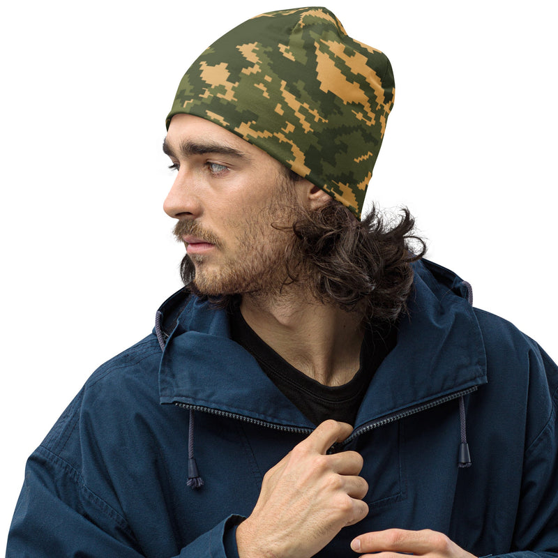 TTsMKK Tri-Color Russian CAMO Beanie - S - Head