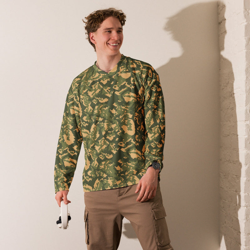 TTsMKK Tri-Color Russian CAMO Unisex Hockey Fan Jersey