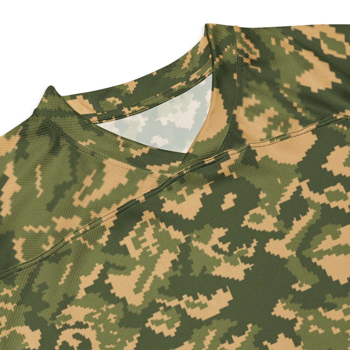 Russian TTsMKK Disruptive Tri Color CAMO hockey fan jersey - Hockey Jerseys