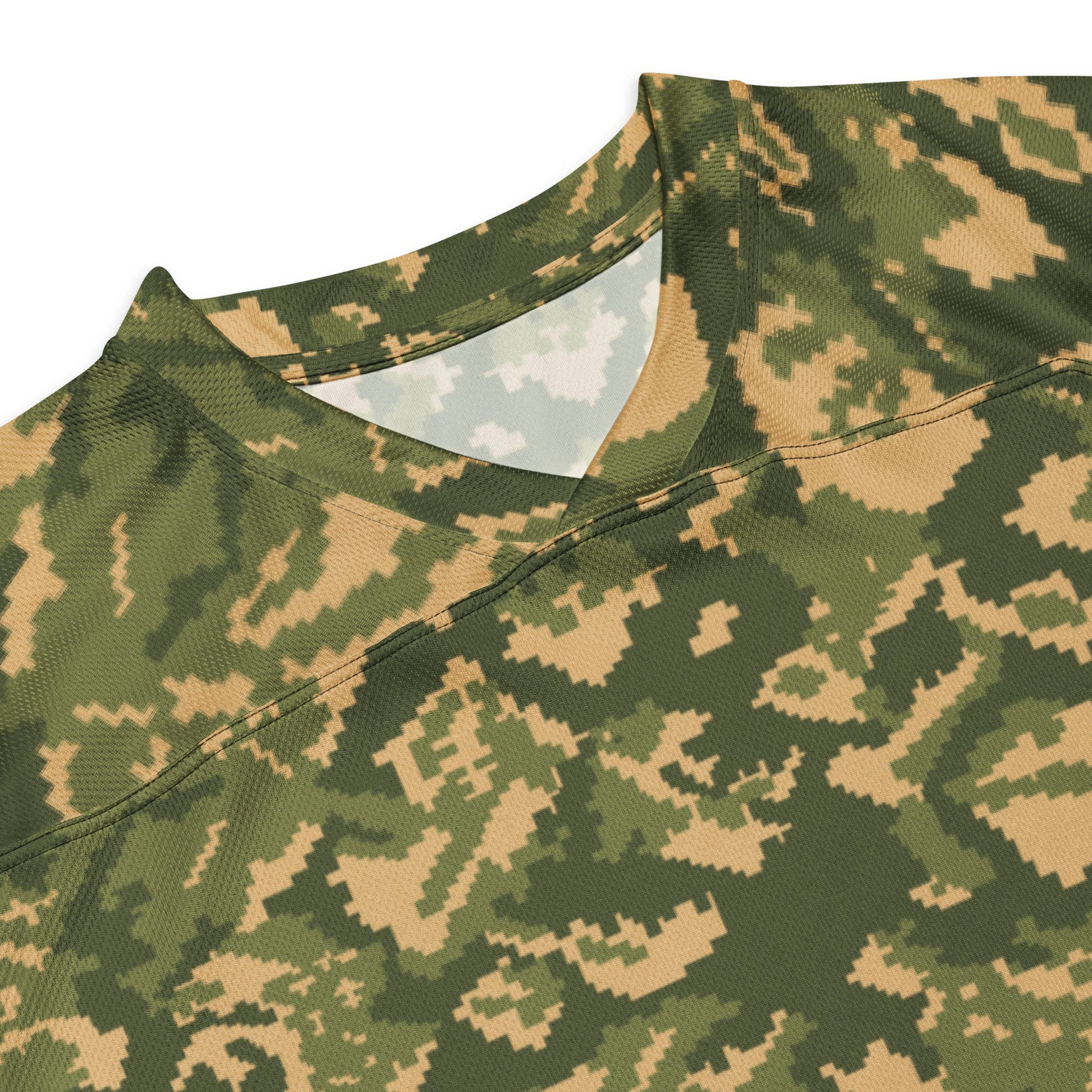 Russian TTsMKK Disruptive Tri Color CAMO hockey fan jersey - Hockey Jerseys