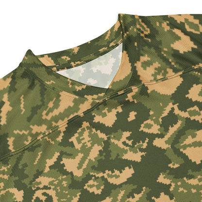 Russian TTsMKK Disruptive Tri Color CAMO hockey fan jersey - Hockey Jerseys