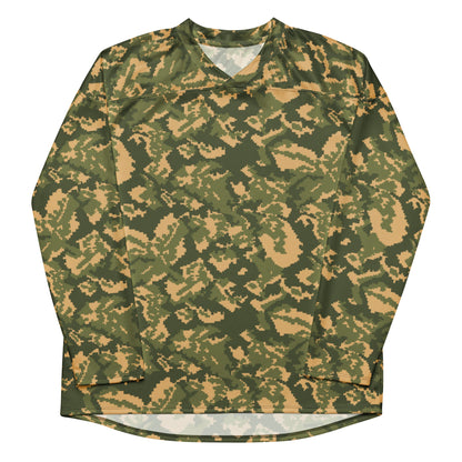 Russian TTsMKK Disruptive Tri Color CAMO hockey fan jersey - Hockey Jerseys