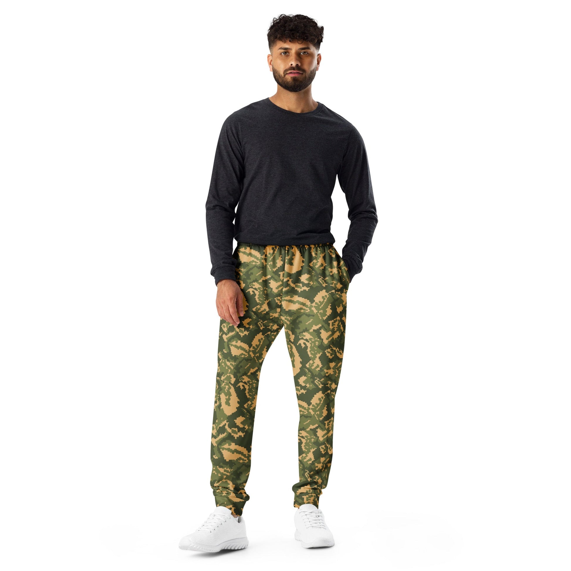 Russian TTsMKK Disruptive Tri Color CAMO Mens Joggers