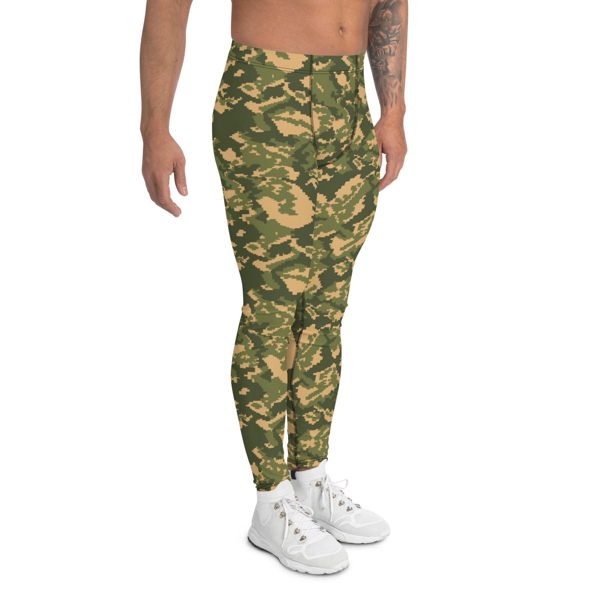 Russian TTsMKK Disruptive Tri Color CAMO Mens Leggings