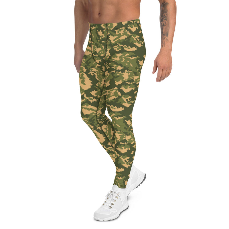 TTsMKK Tri-Color Russian CAMO Mens Leggings - Men