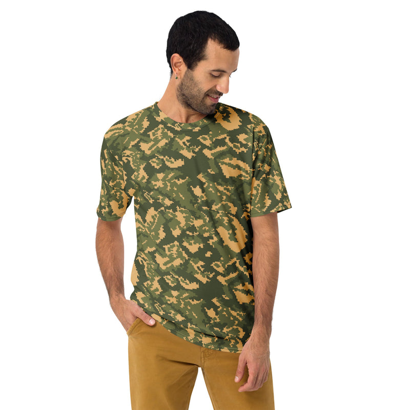 TTsMKK Tri-Color Russian CAMO Mens T-Shirt
