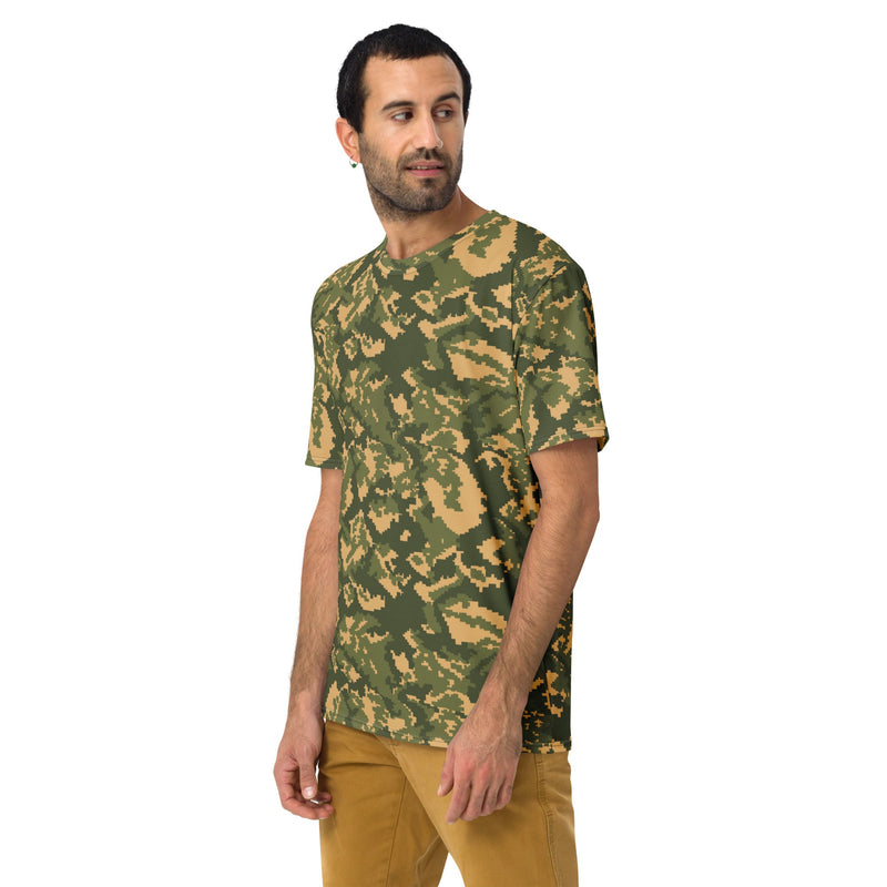 TTsMKK Tri-Color Russian CAMO Mens T-Shirt