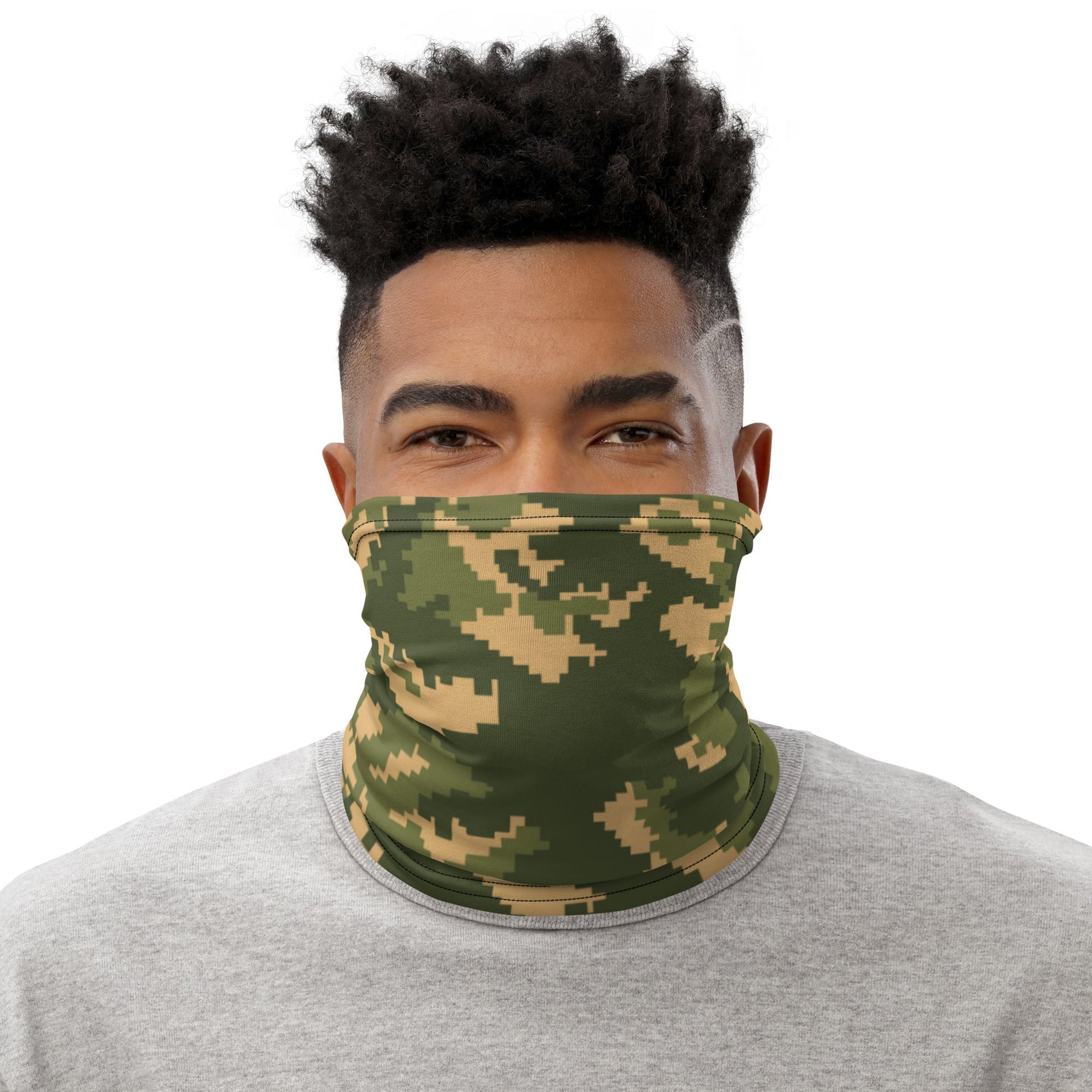 Russian TTsMKK Disruptive Tri Color CAMO Neck Gaiter Gaiters