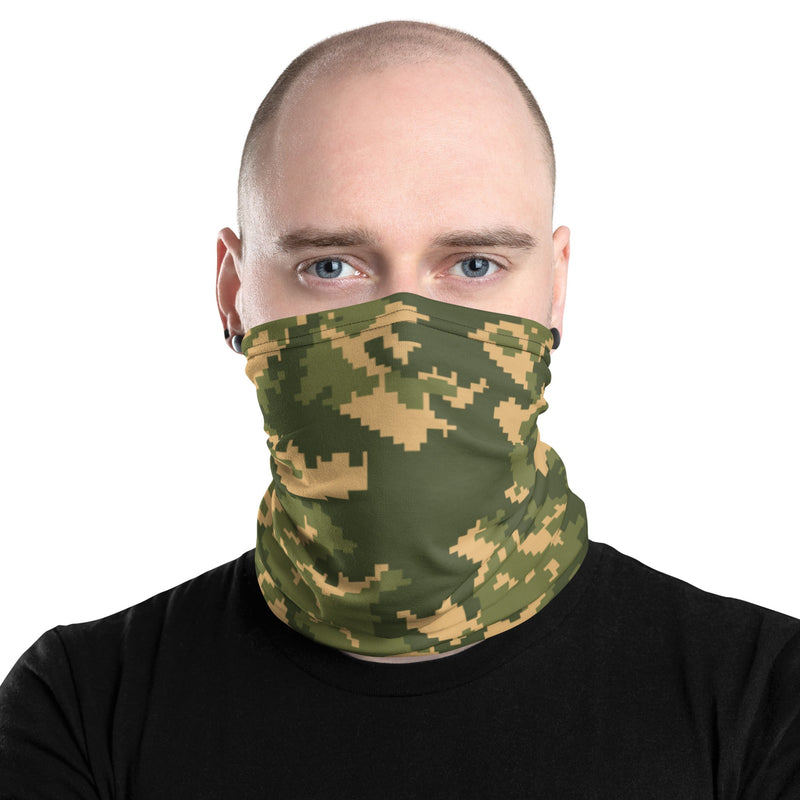 TTsMKK Tri-Color Russian CAMO Neck Gaiter - Head