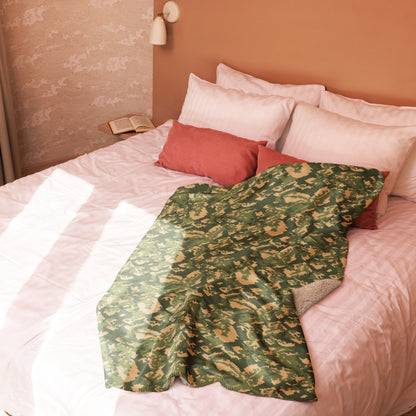 Russian TTsMKK Disruptive Tri Color CAMO Sherpa Blanket