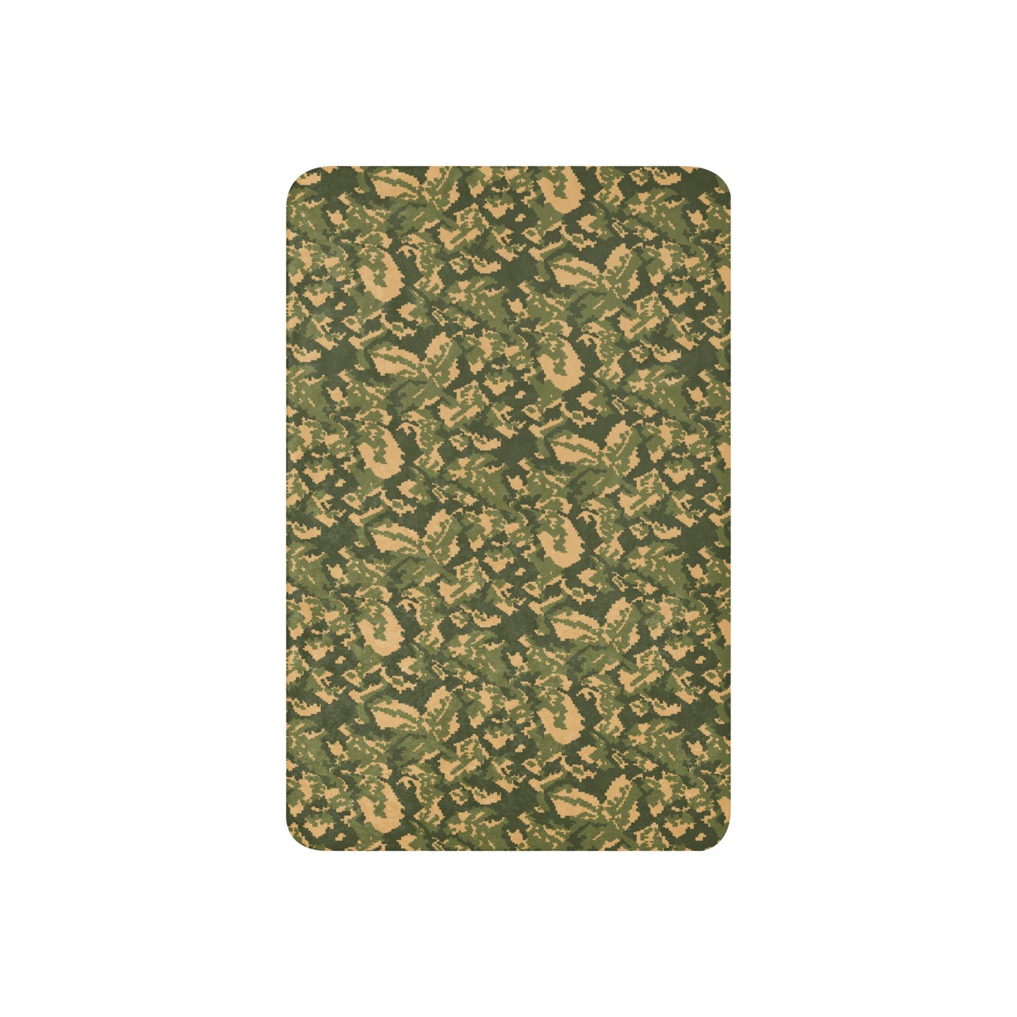 Russian TTsMKK Disruptive Tri Color CAMO Sherpa Blanket