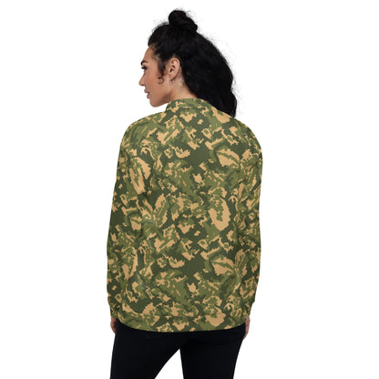 Russian TTsMKK Disruptive Tri Color CAMO Unisex Bomber Jacket - Jackets