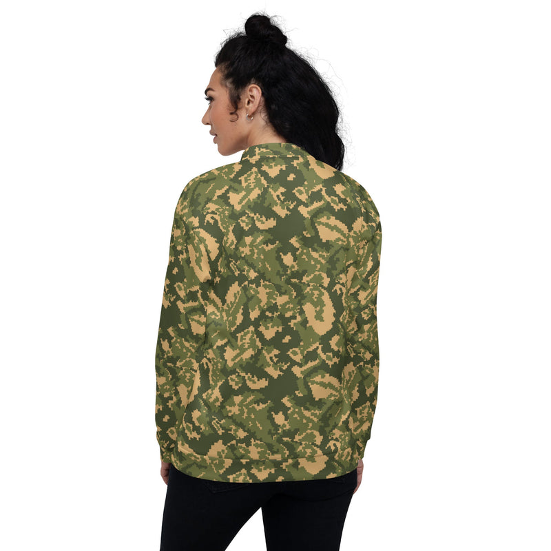 TTsMKK Tri-Color Russian CAMO Unisex Bomber Jacket