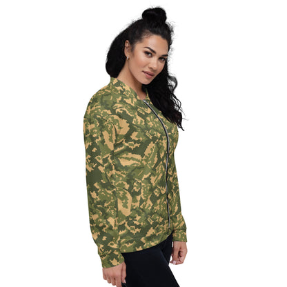 Russian TTsMKK Disruptive Tri Color CAMO Unisex Bomber Jacket - Jackets