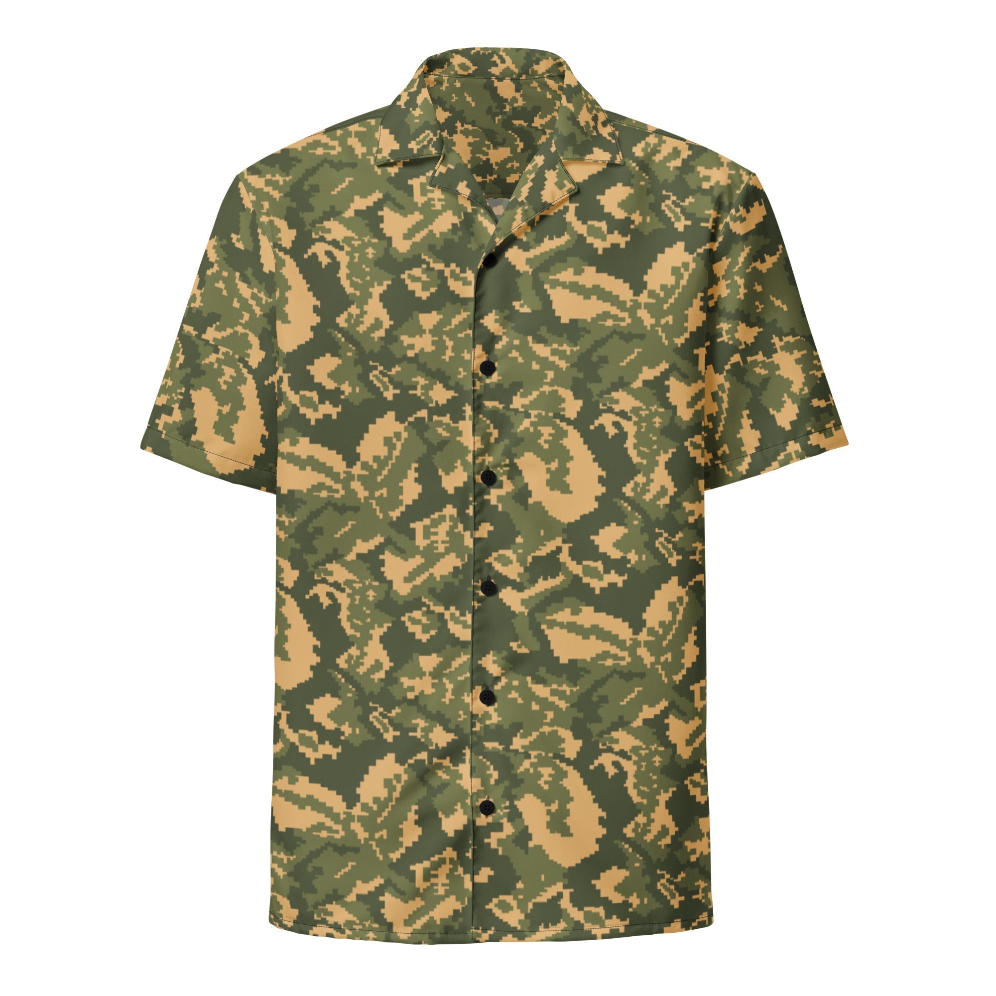 トップス YOIYOIGION TIGER CAMO DABO SHIRT sizeM CAMO HQ - TTsMKK Tri-Color Russian CAMO Unisex Short-Sleeve Button