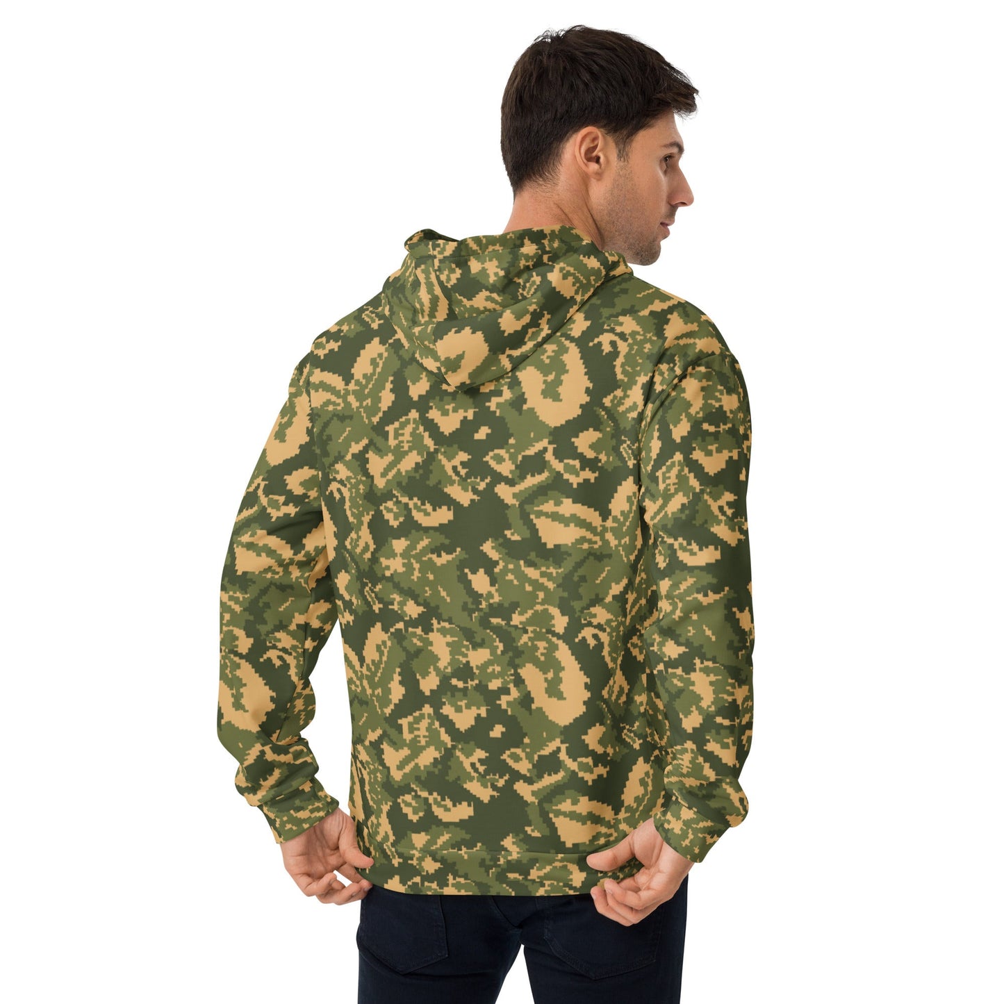 Russian TTsMKK Disruptive Tri Color CAMO Unisex Hoodie - Hoodies