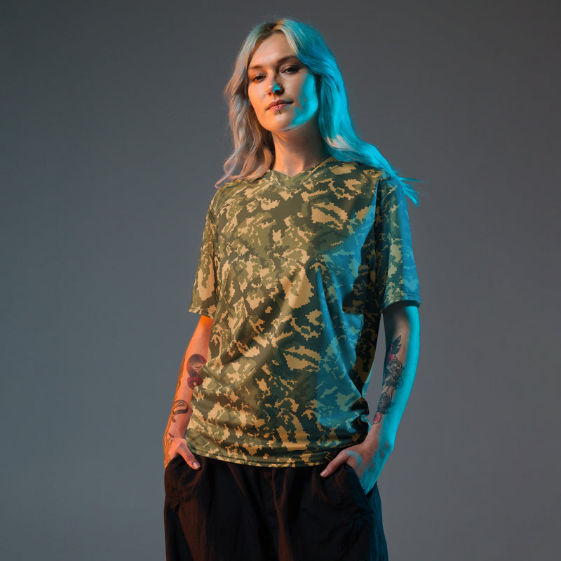 TTsMKK Tri-Color Russian CAMO Unisex Sports Jersey