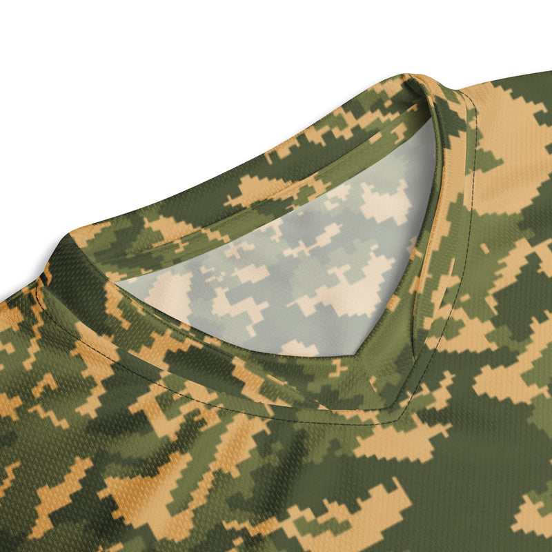 TTsMKK Tri-Color Russian CAMO Unisex Sports Jersey