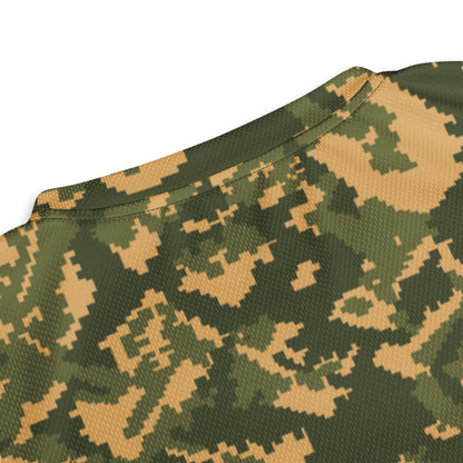 Russian TTsMKK Disruptive Tri Color CAMO unisex sports jersey - Sports Jerseys