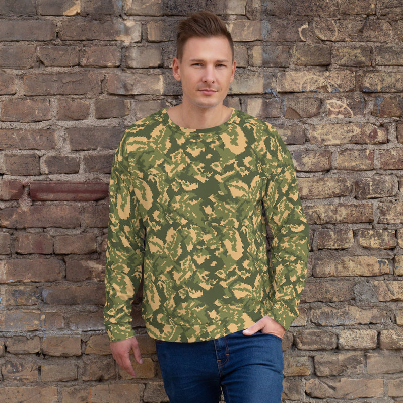 TTsMKK Tri-Color Russian CAMO Unisex Sweatshirt - 2XS