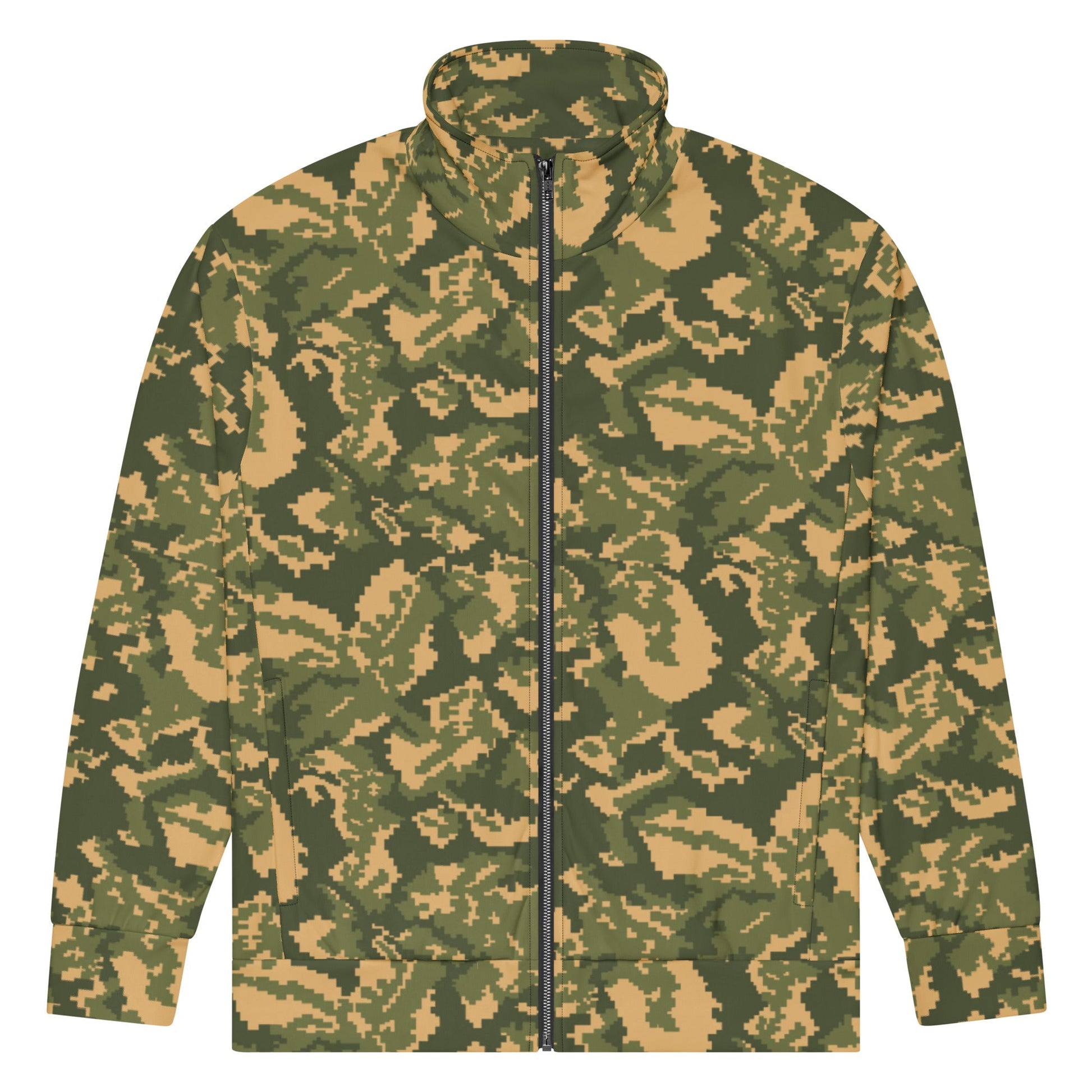 Russian TTsMKK Disruptive Tri Color CAMO Unisex track jacket - Track Jackets