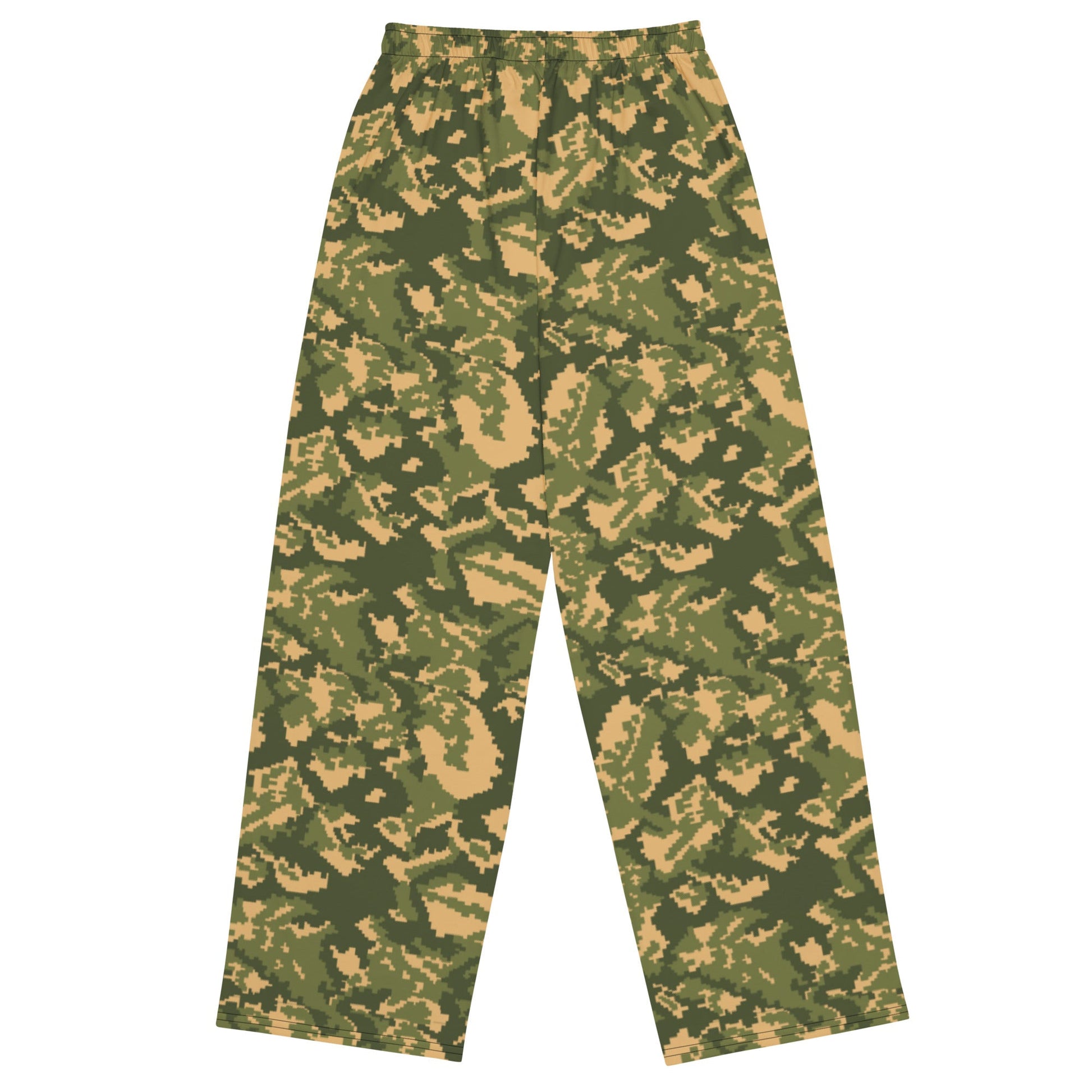Russian TTsMKK Disruptive Tri Color CAMO unisex wide-leg pants - Wide-leg Pants