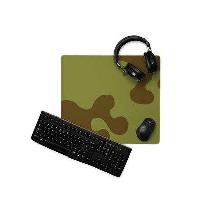 Russian WW2 Amoeba Green and Brown CAMO Gaming mouse pad - 18″×16″