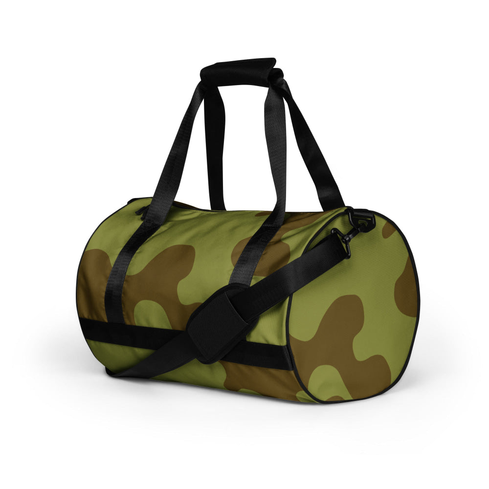 Russian WW2 Amoeba Green and Brown CAMO gym bag - Gym Bag