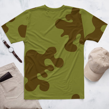 Russian WW2 Amoeba Green and Brown CAMO Men’s t-shirt - Mens T-Shirt