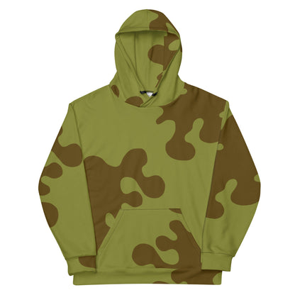 Russian WW2 Amoeba Green and Brown CAMO Unisex Hoodie