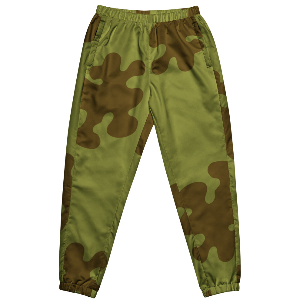 Russian WW2 Amoeba Green and Brown CAMO Unisex track pants - Track Pants