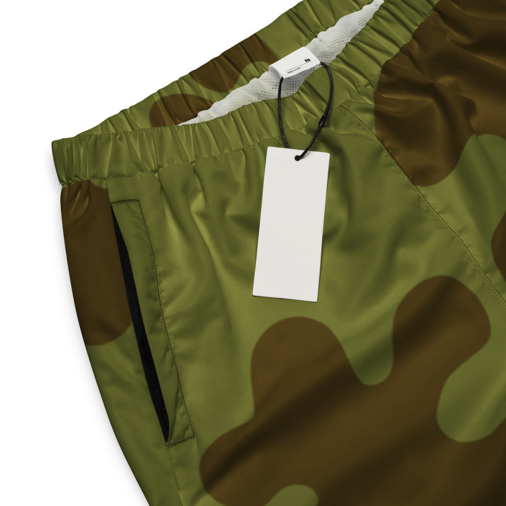 Russian WW2 Amoeba Green and Brown CAMO Unisex track pants - Track Pants